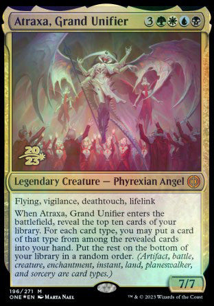 Atraxa, Grand Unifier [Phyrexia: All Will Be One Prerelease Promos] | Game Master's Emporium (The New GME)