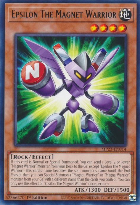 Epsilon The Magnet Warrior [MP23-EN014] Rare | Game Master's Emporium (The New GME)