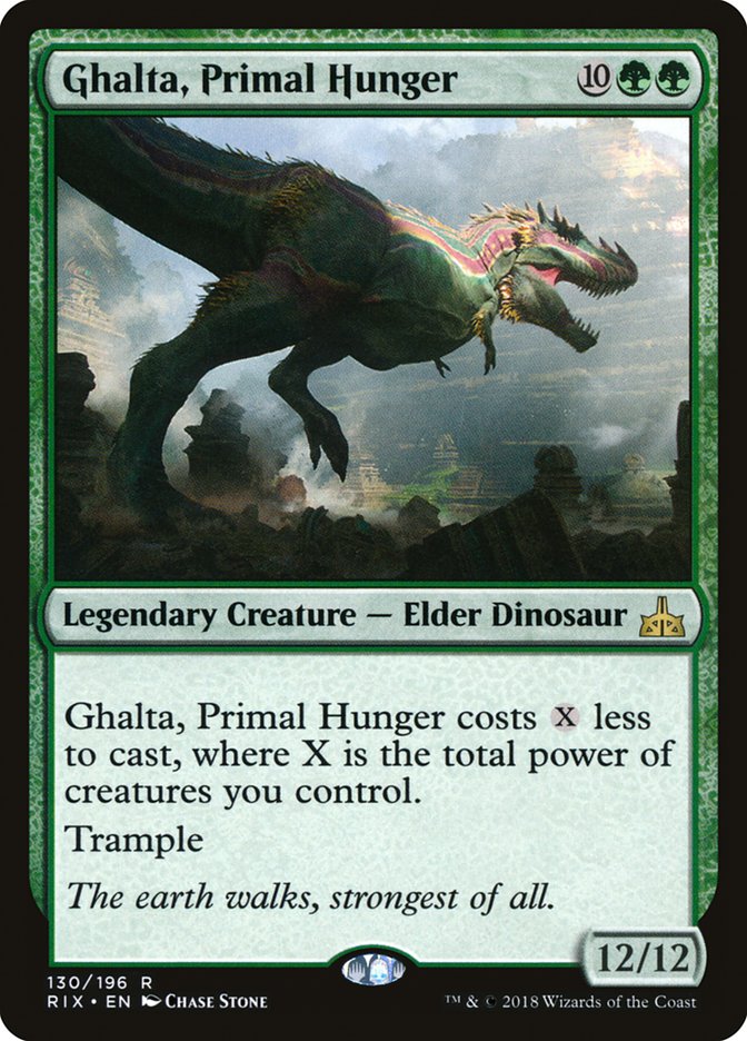 Ghalta, Primal Hunger [Rivals of Ixalan] | Game Master's Emporium (The New GME)