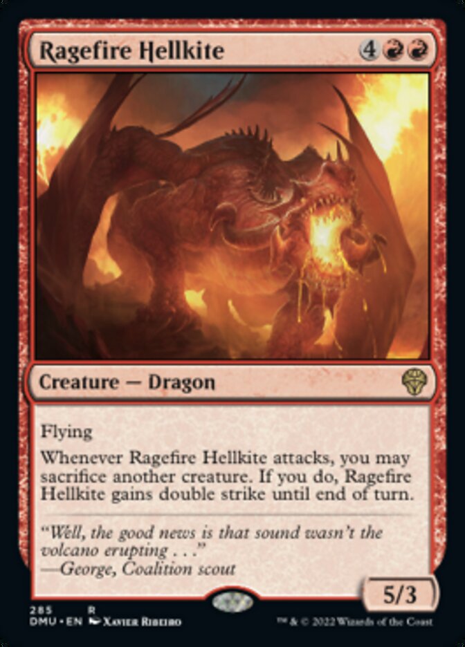 Ragefire Hellkite [Dominaria United] | Game Master's Emporium (The New GME)