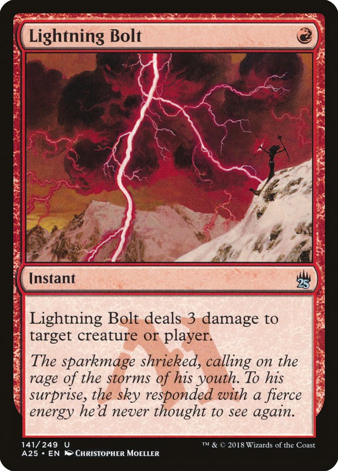 Lightning Bolt [Masters 25] | Game Master's Emporium (The New GME)