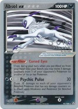 Absol ex (92/108) (Flyvees - Jun Hasebe) [World Championships 2007] | Game Master's Emporium (The New GME)