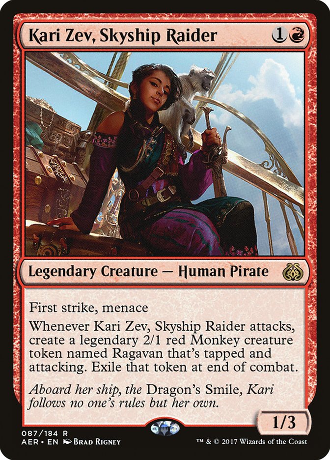 Kari Zev, Skyship Raider [Aether Revolt] | Game Master's Emporium (The New GME)