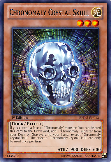 Chronomaly Crystal Skull [REDU-EN013] Rare | Game Master's Emporium (The New GME)