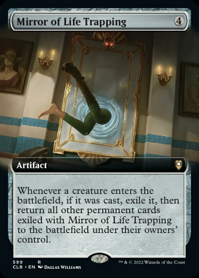 Mirror of Life Trapping (Extended Art) [Commander Legends: Battle for Baldur's Gate] | Game Master's Emporium (The New GME)