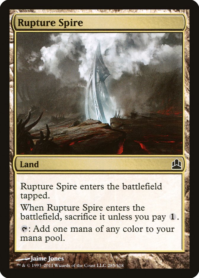 Rupture Spire [Commander 2011] | Game Master's Emporium (The New GME)