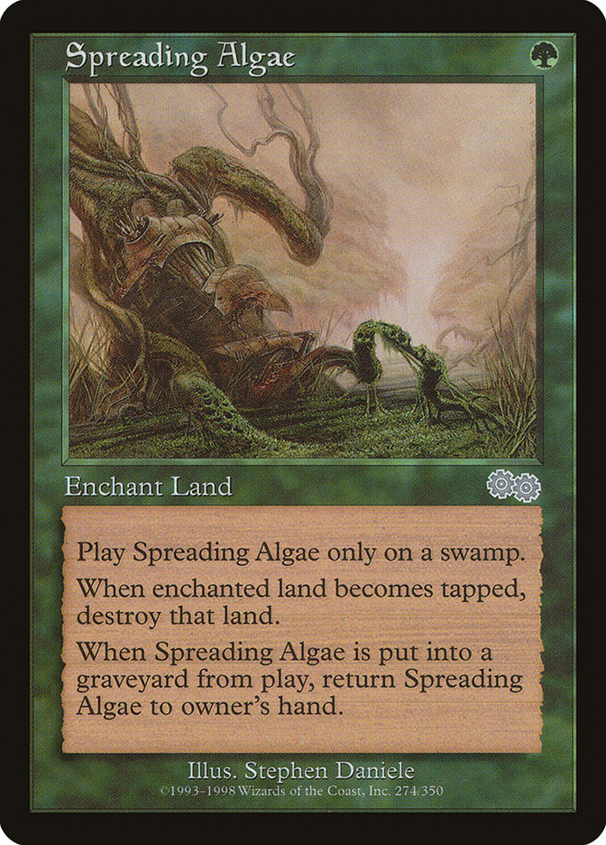 Spreading Algae [Urza's Saga] | Game Master's Emporium (The New GME)