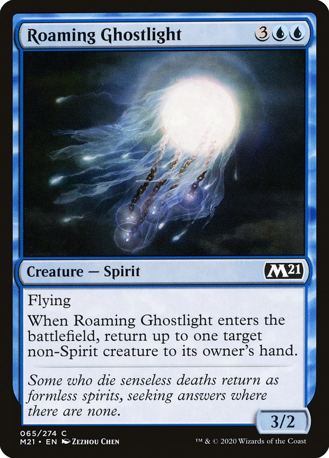 Roaming Ghostlight [Core Set 2021] | Game Master's Emporium (The New GME)