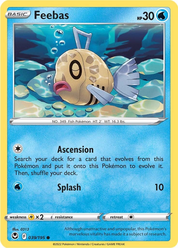 Feebas (039/195) [Sword & Shield: Silver Tempest] | Game Master's Emporium (The New GME)