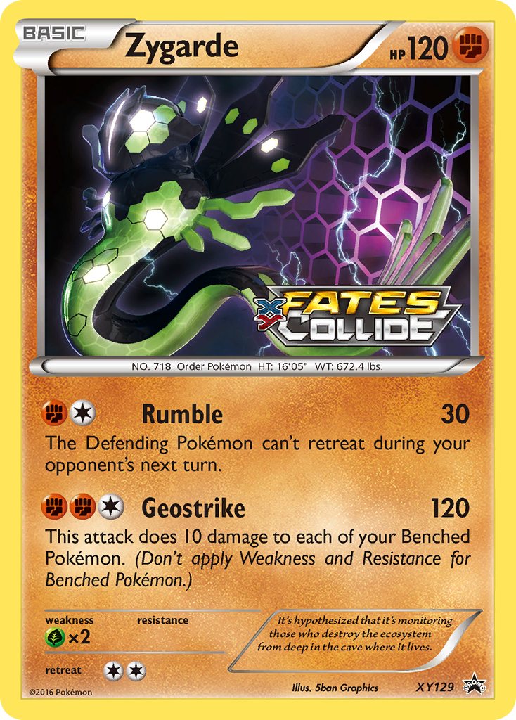 Zygarde (XY129) [XY: Black Star Promos] | Game Master's Emporium (The New GME)