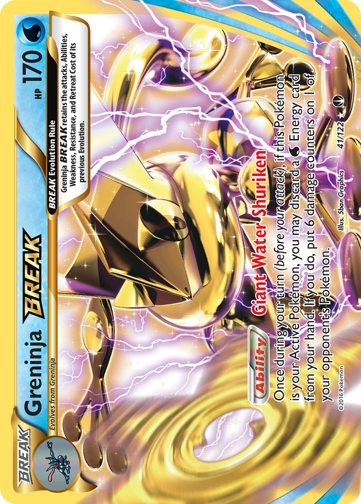 Greninja BREAK (41/122) [XY: BREAKpoint] | Game Master's Emporium (The New GME)