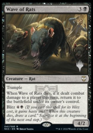 Wave of Rats (Promo Pack) [Streets of New Capenna Commander Promos] | Game Master's Emporium (The New GME)