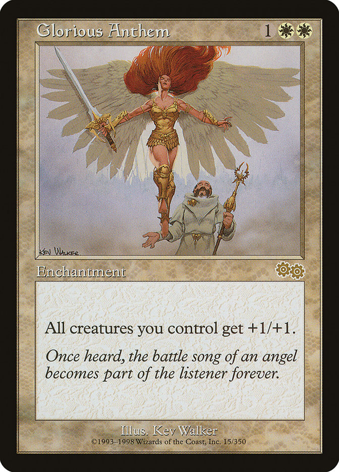 Glorious Anthem [Urza's Saga] | Game Master's Emporium (The New GME)