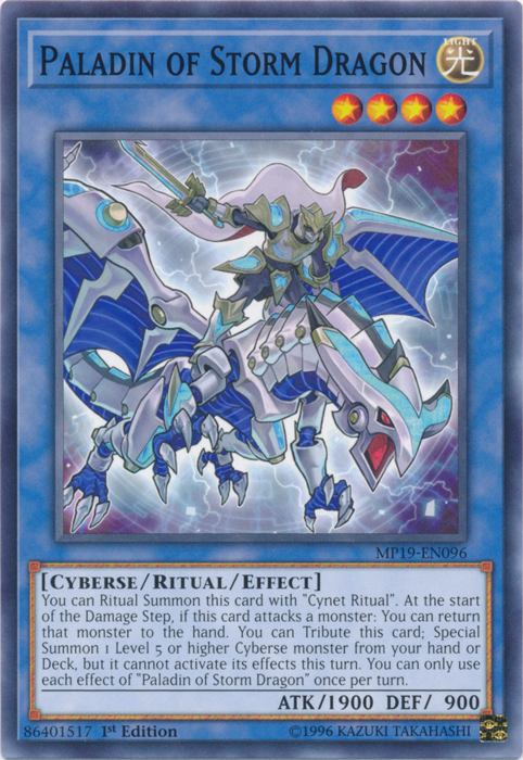 Paladin of Storm Dragon [MP19-EN096] Common | Game Master's Emporium (The New GME)