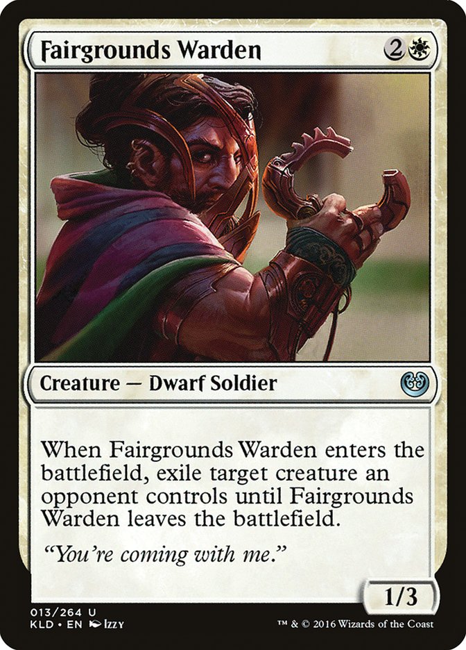 Fairgrounds Warden [Kaladesh] | Game Master's Emporium (The New GME)