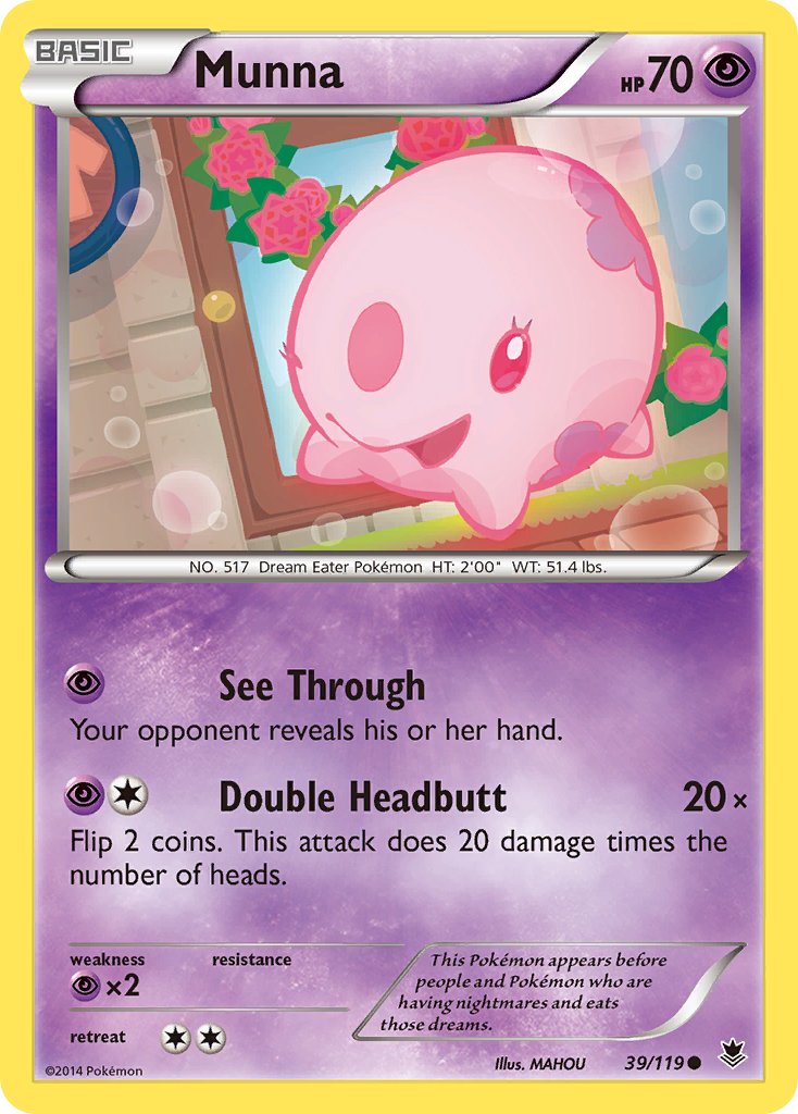 Munna (39/119) [XY: Phantom Forces] | Game Master's Emporium (The New GME)