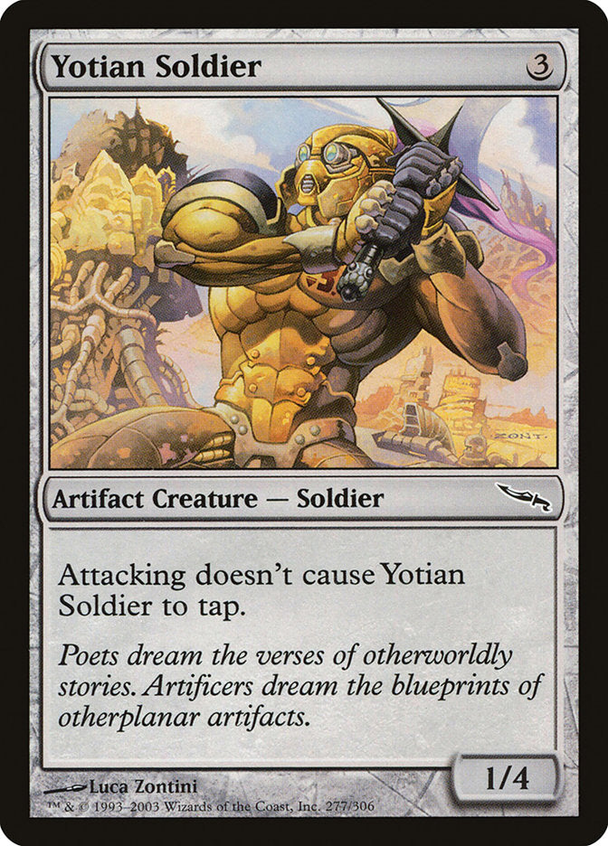 Yotian Soldier [Mirrodin] | Game Master's Emporium (The New GME)