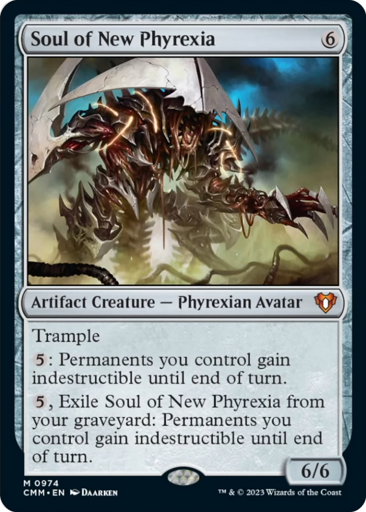 Soul of New Phyrexia [Commander Masters] | Game Master's Emporium (The New GME)