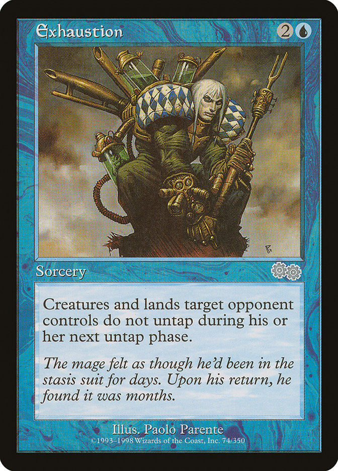 Exhaustion [Urza's Saga] | Game Master's Emporium (The New GME)