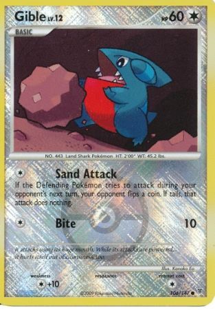 Gible (106/147) (Championship Promo) [Platinum: Supreme Victors] | Game Master's Emporium (The New GME)