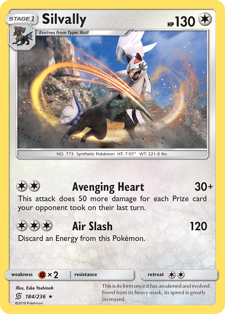 Silvally (184/236) [Sun & Moon: Unified Minds] | Game Master's Emporium (The New GME)