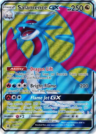 Salamence GX (SM139) (Jumbo Card) [Sun & Moon: Black Star Promos] | Game Master's Emporium (The New GME)