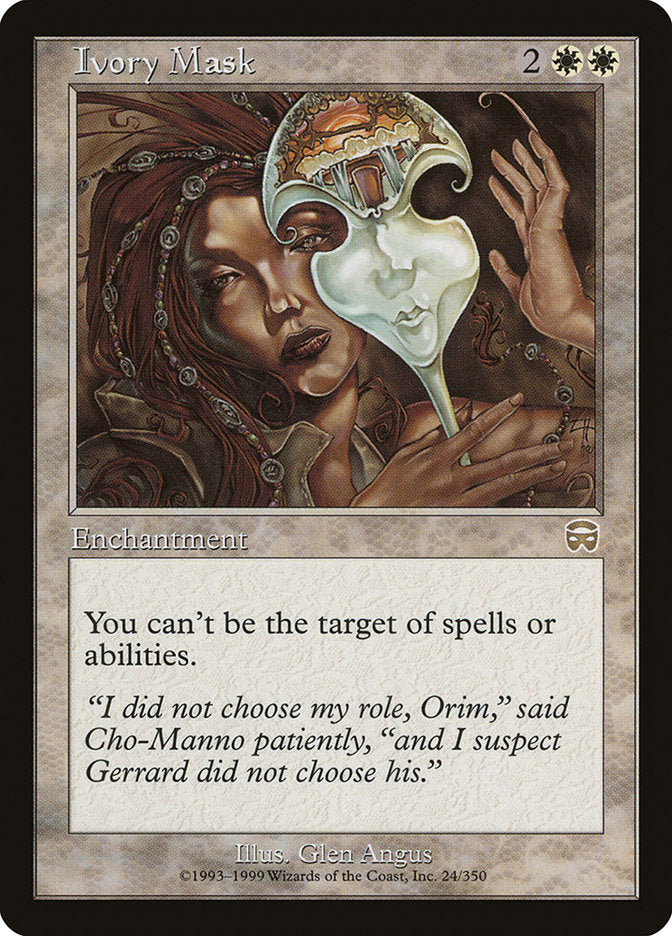 Ivory Mask [Mercadian Masques] | Game Master's Emporium (The New GME)