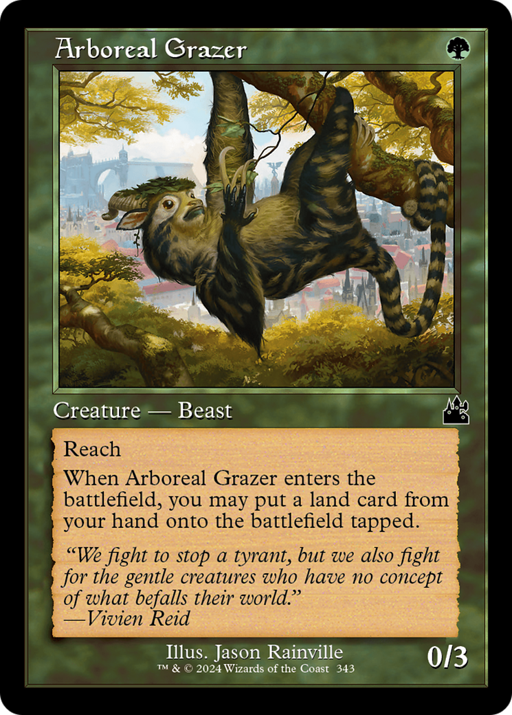 Arboreal Grazer (Retro Frame) [Ravnica Remastered] | Game Master's Emporium (The New GME)