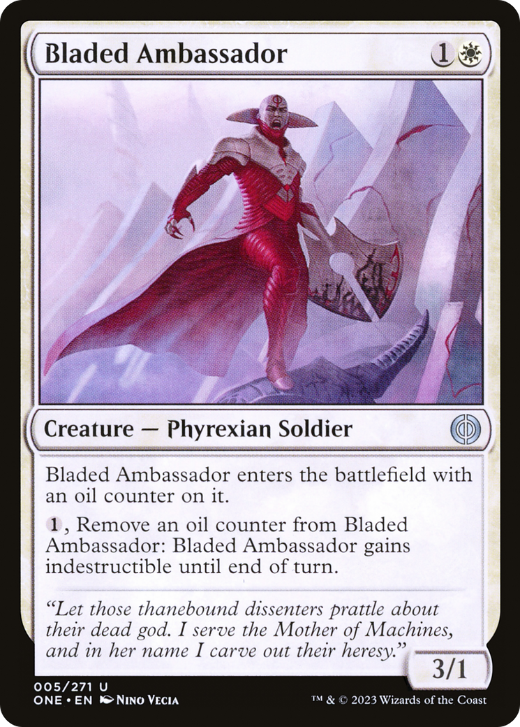 Bladed Ambassador [Phyrexia: All Will Be One] | Game Master's Emporium (The New GME)