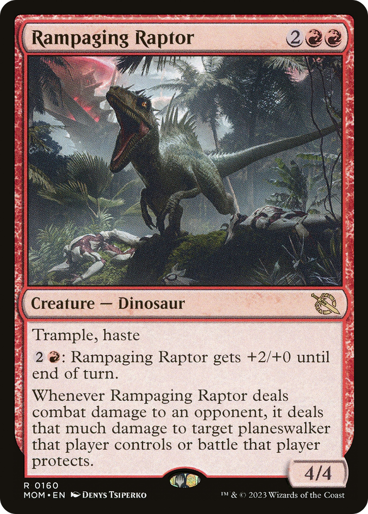 Rampaging Raptor [March of the Machine] | Game Master's Emporium (The New GME)