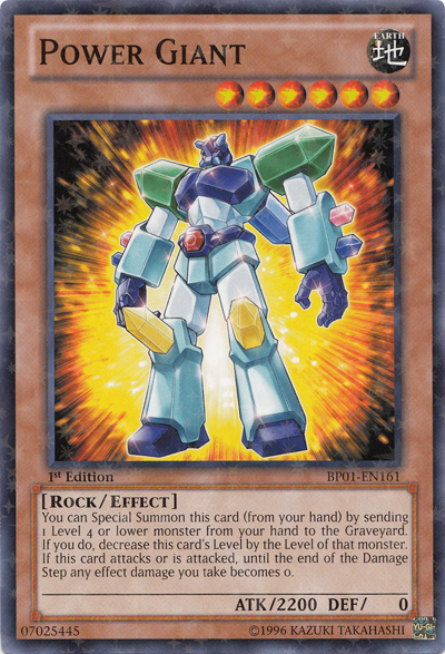 Power Giant [BP01-EN161] Starfoil Rare | Game Master's Emporium (The New GME)