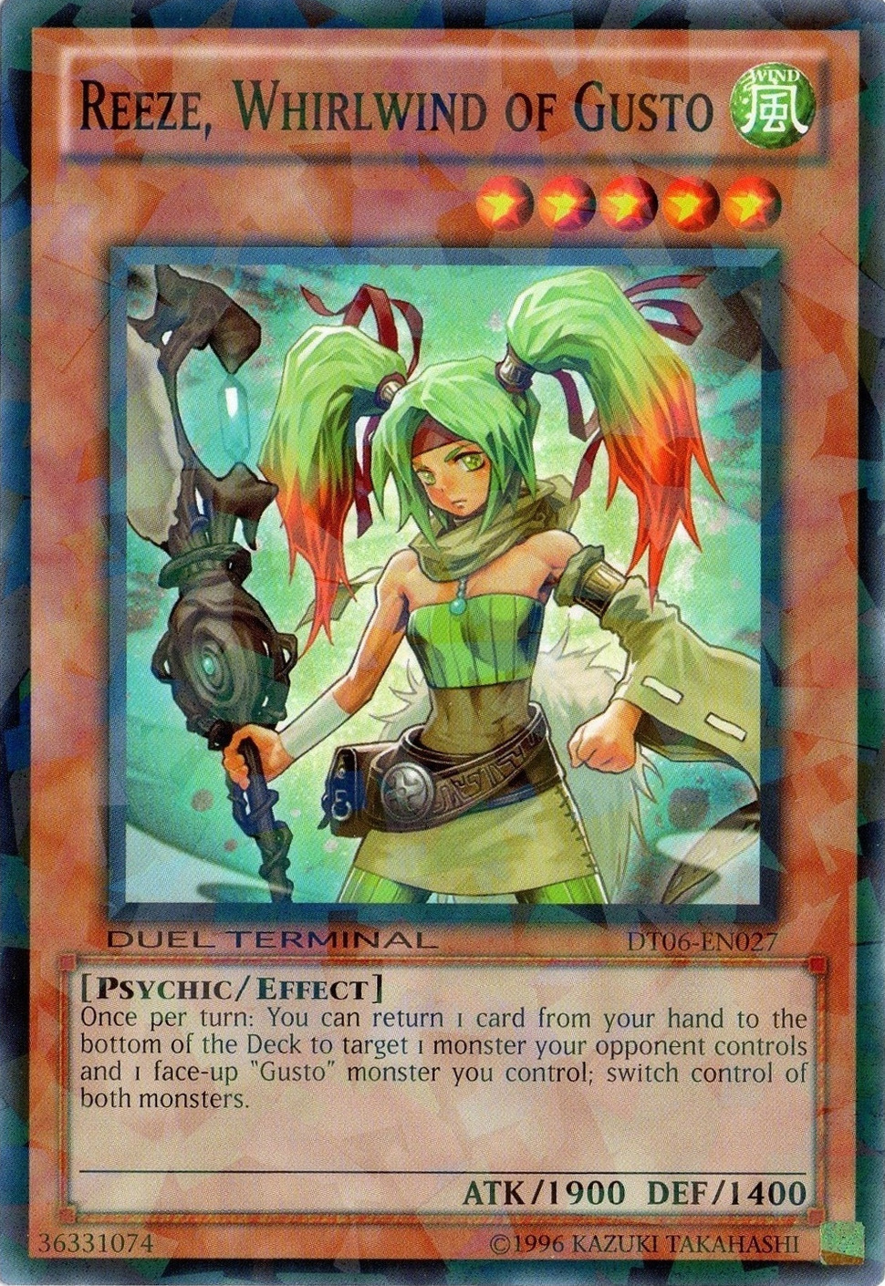 Reeze, Whirlwind of Gusto [DT06-EN027] Common | Game Master's Emporium (The New GME)
