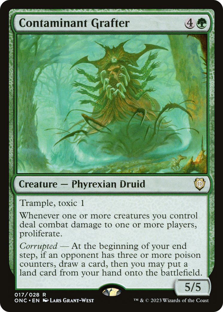 Contaminant Grafter [Phyrexia: All Will Be One Commander] | Game Master's Emporium (The New GME)