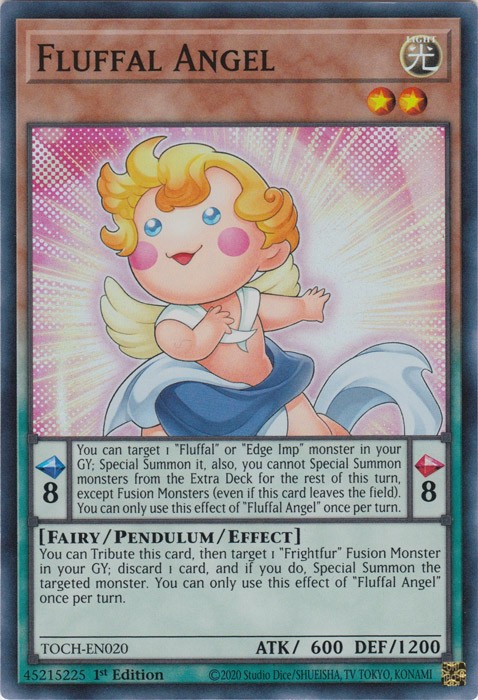 Fluffal Angel [TOCH-EN020] Super Rare | Game Master's Emporium (The New GME)