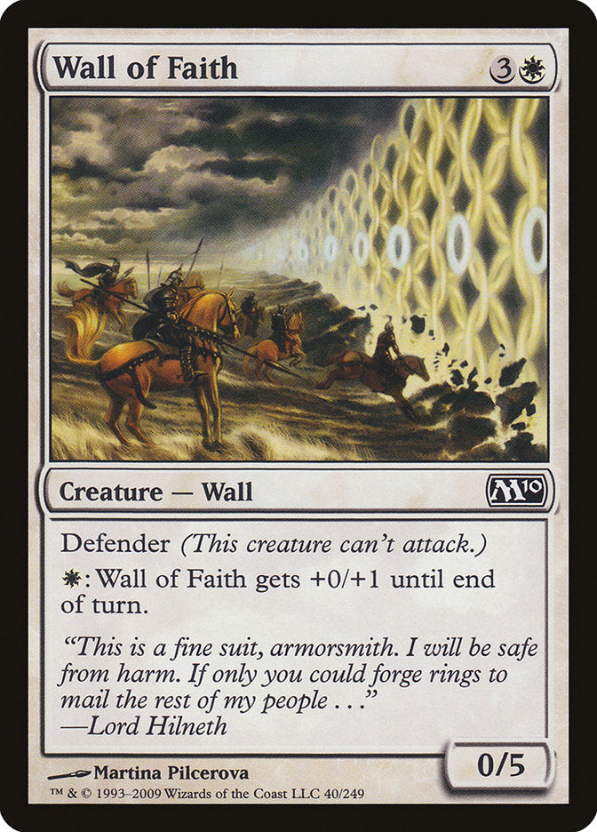 Wall of Faith [Magic 2010] | Game Master's Emporium (The New GME)