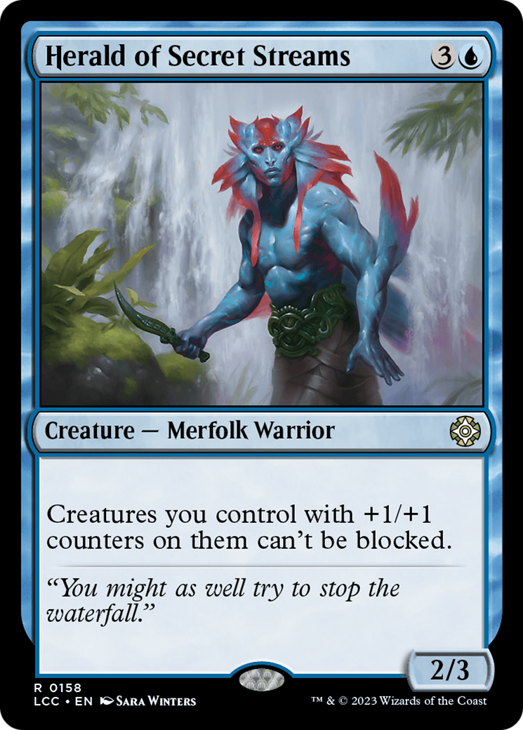 Herald of Secret Streams [The Lost Caverns of Ixalan Commander] | Game Master's Emporium (The New GME)