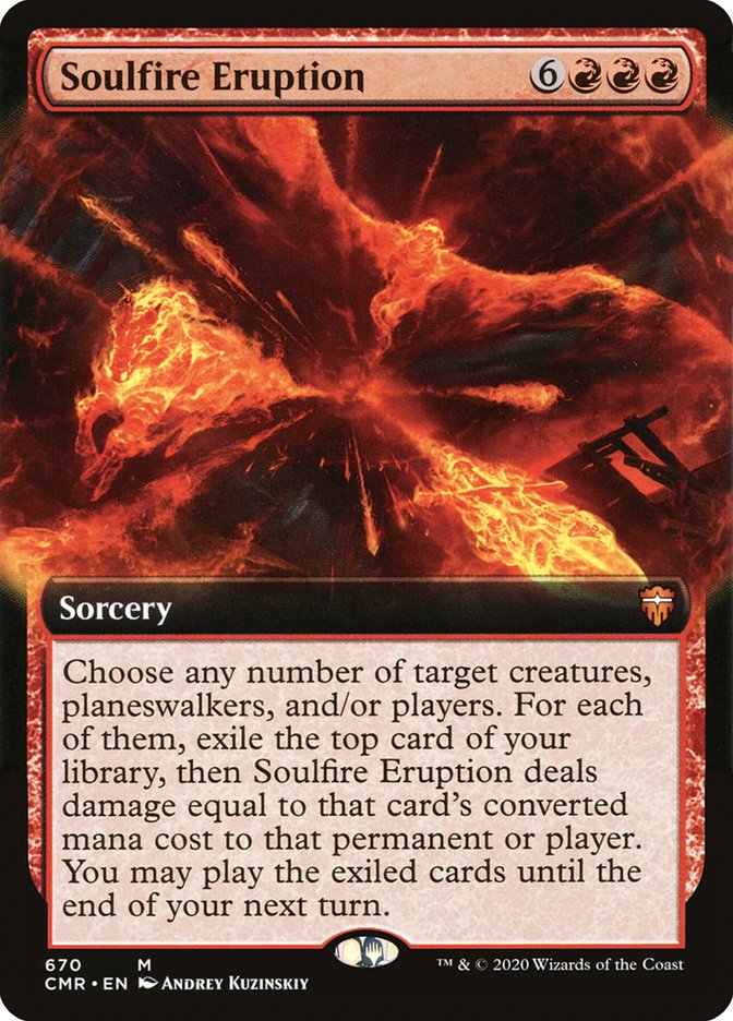 Soulfire Eruption (Extended Art) [Commander Legends] | Game Master's Emporium (The New GME)