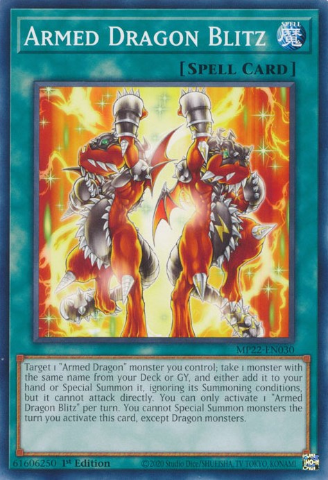 Armed Dragon Blitz [MP22-EN030] Common | Game Master's Emporium (The New GME)
