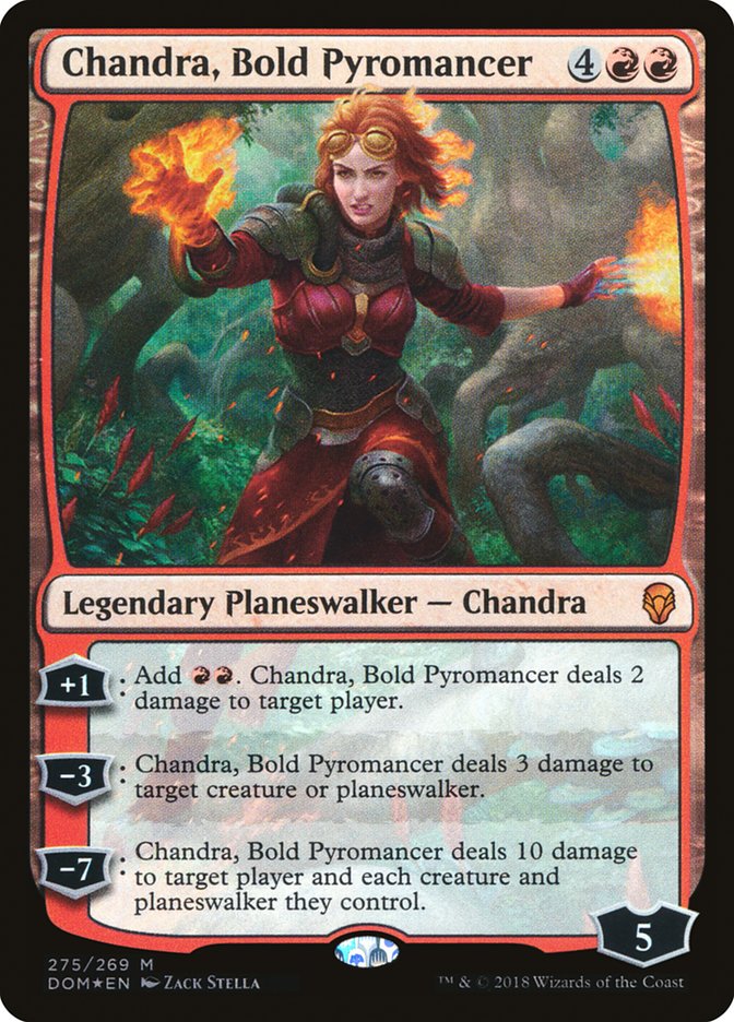 Chandra, Bold Pyromancer [Dominaria] | Game Master's Emporium (The New GME)