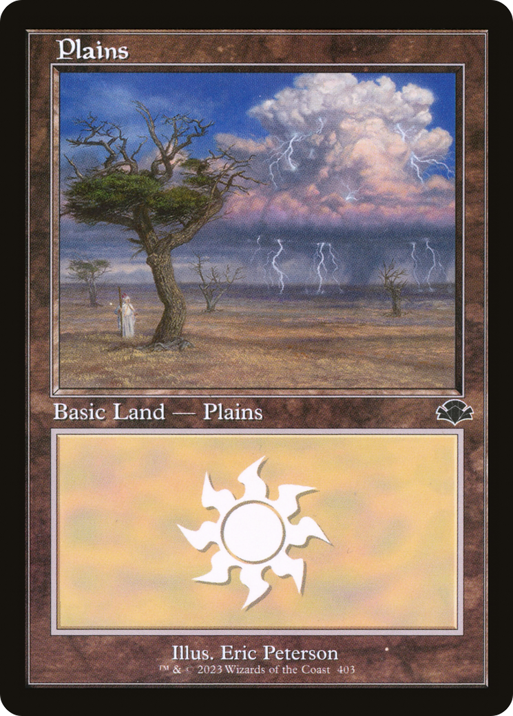 Plains (403) (Retro) [Dominaria Remastered] | Game Master's Emporium (The New GME)