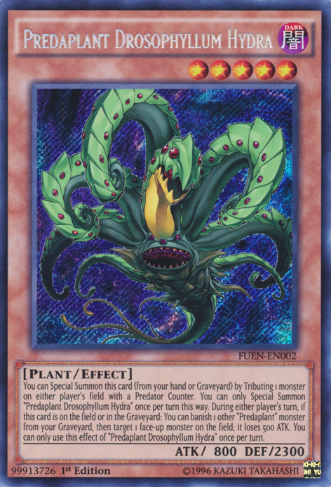 Predaplant Drosophyllum Hydra [FUEN-EN002] Secret Rare | Game Master's Emporium (The New GME)