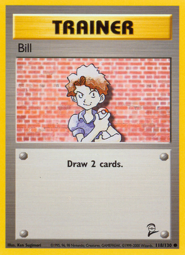 Bill (118/130) [Base Set 2] | Game Master's Emporium (The New GME)