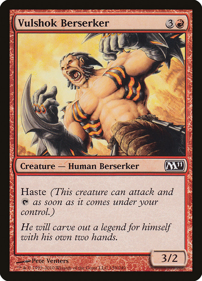 Vulshok Berserker [Magic 2011] | Game Master's Emporium (The New GME)