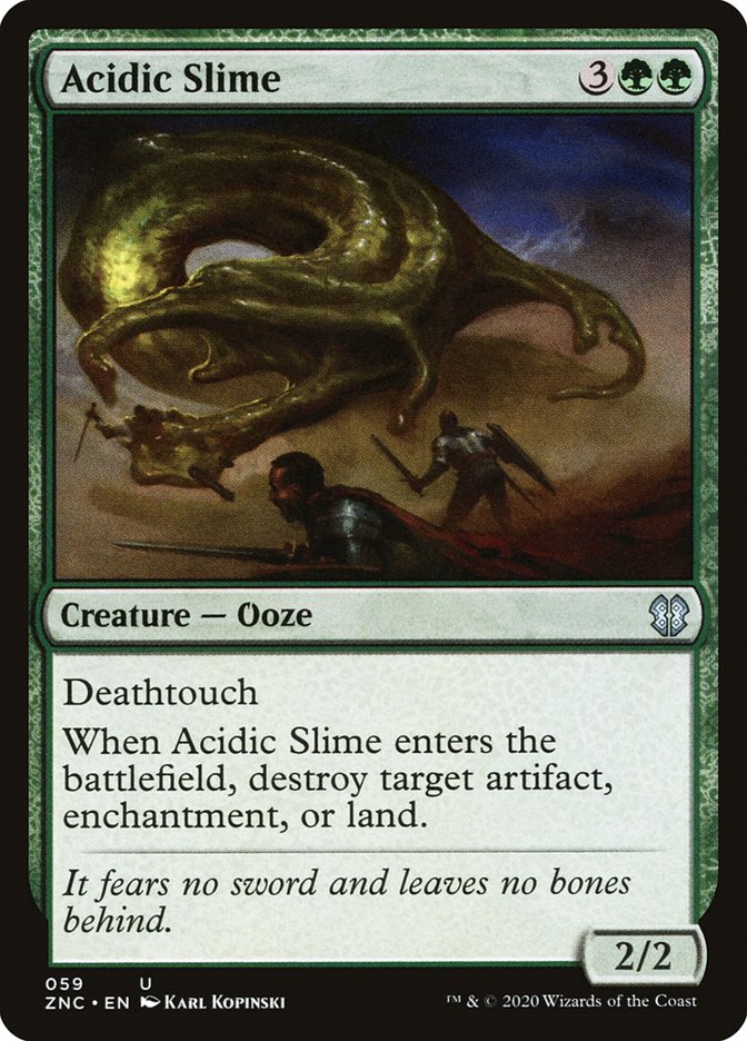 Acidic Slime [Zendikar Rising Commander] | Game Master's Emporium (The New GME)