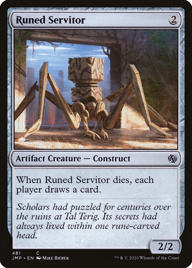 Runed Servitor [Jumpstart] | Game Master's Emporium (The New GME)