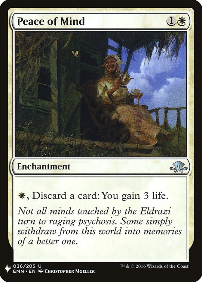 Peace of Mind [Mystery Booster] | Game Master's Emporium (The New GME)
