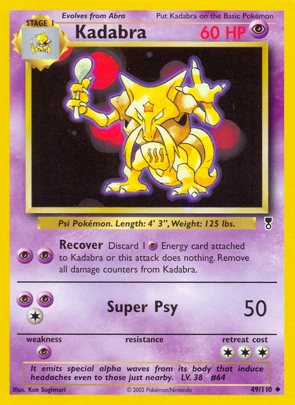 Kadabra (49/110) [Legendary Collection] | Game Master's Emporium (The New GME)