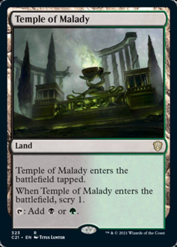 Temple of Malady [Commander 2021] | Game Master's Emporium (The New GME)