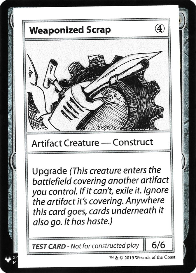 Weaponized Scrap [Mystery Booster Playtest Cards] | Game Master's Emporium (The New GME)
