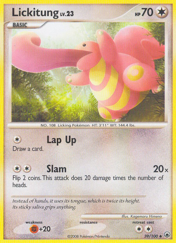 Lickitung (39/100) [Diamond & Pearl: Majestic Dawn] | Game Master's Emporium (The New GME)